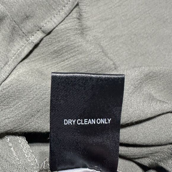 Torrid Olive Cold Shoulder Babydoll Top Size 1X 14 16 Long Sleeve Crinkle NWT - Picture 4 of 7